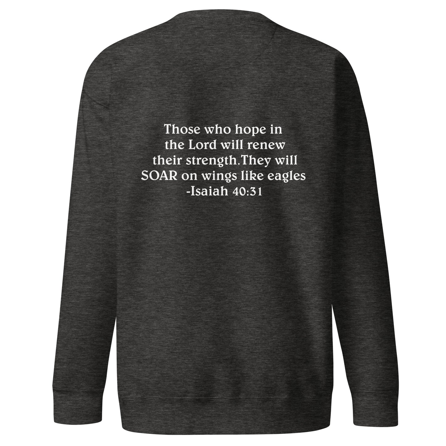 Soar Volleyball Crewneck Sweatshirt (Front and Back)
