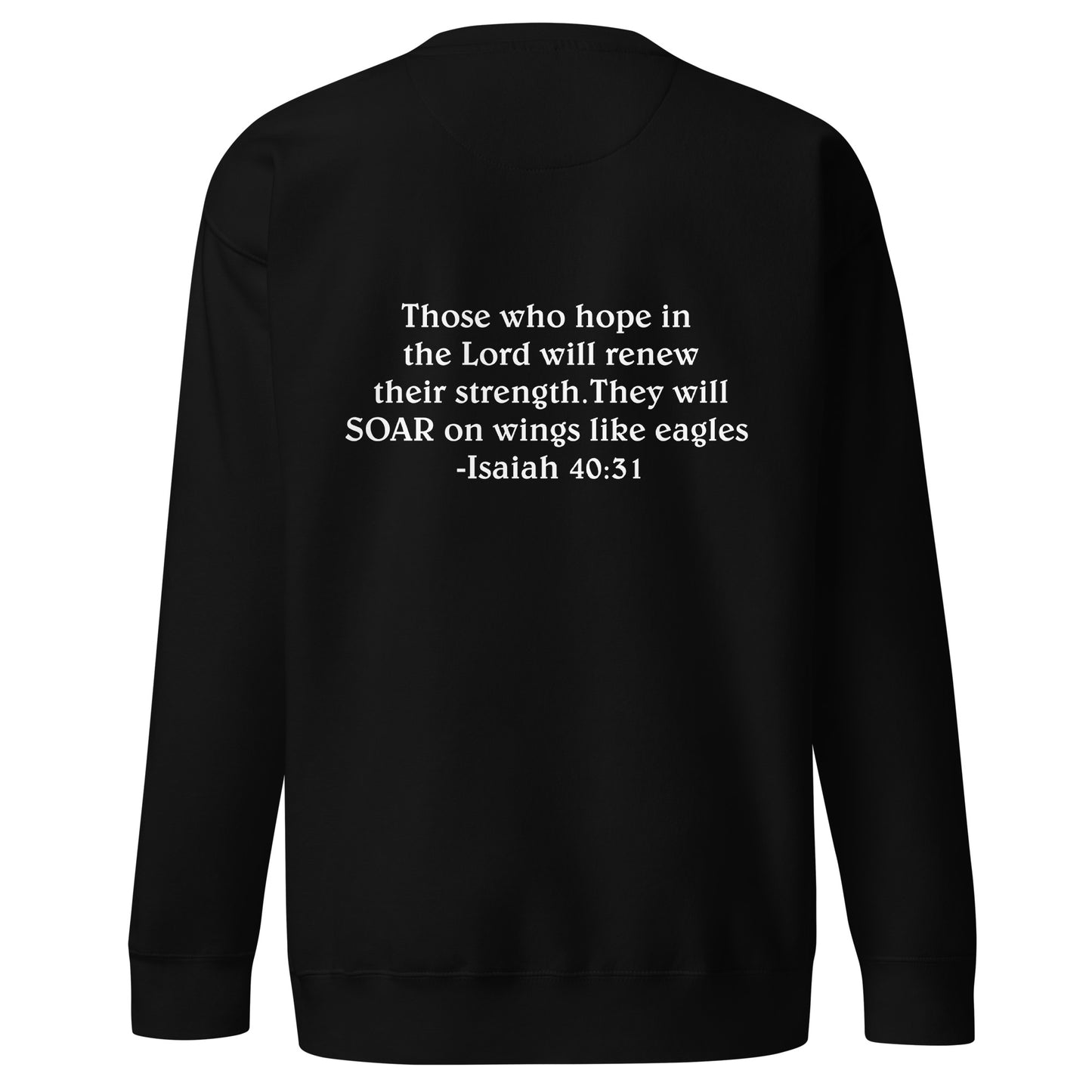 Soar Volleyball Crewneck Sweatshirt (Front and Back)