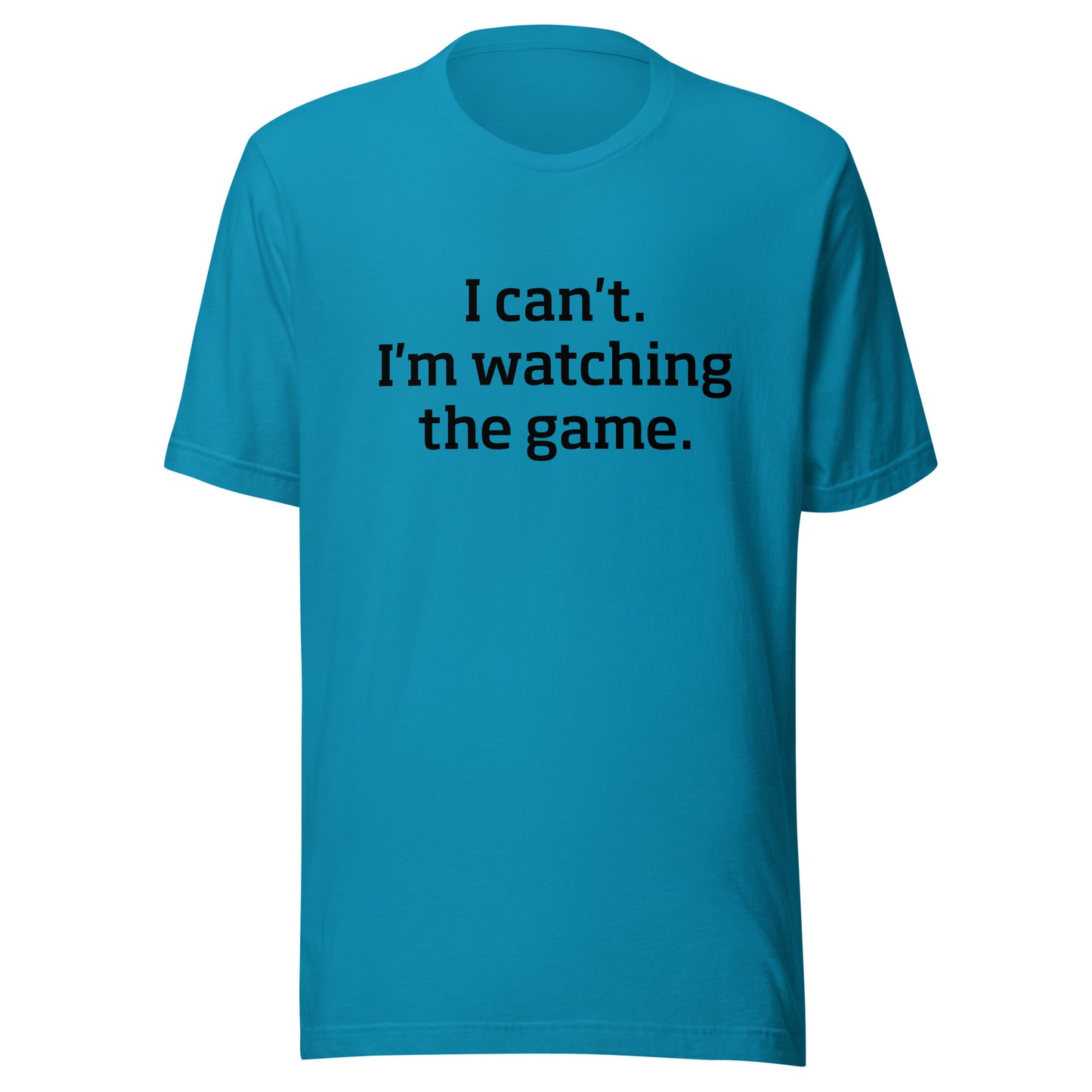 Watching the Game Unisex t-shirt