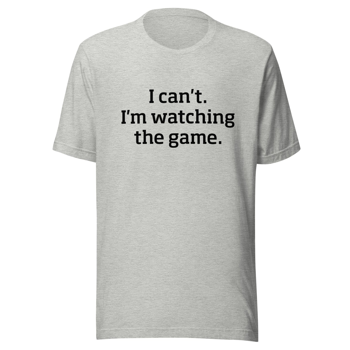 Watching the Game Unisex t-shirt