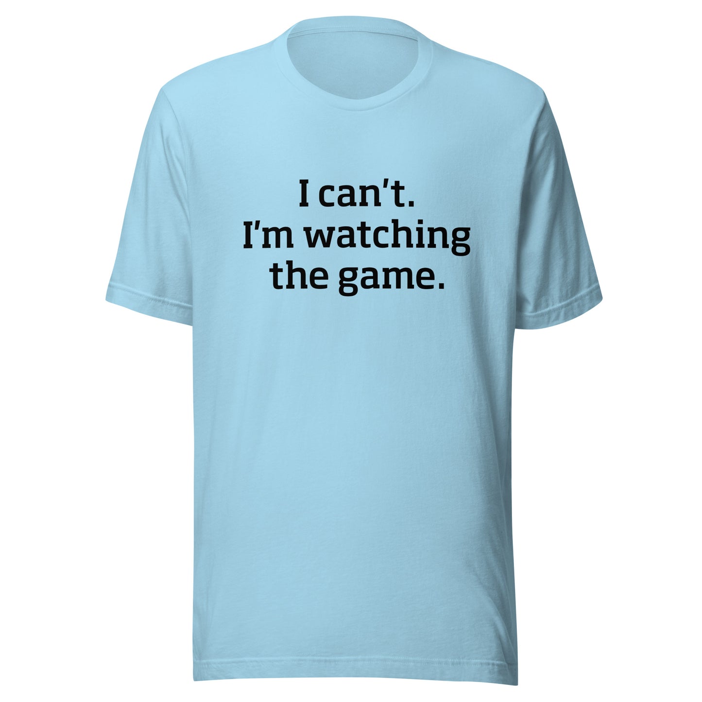 Watching the Game Unisex t-shirt