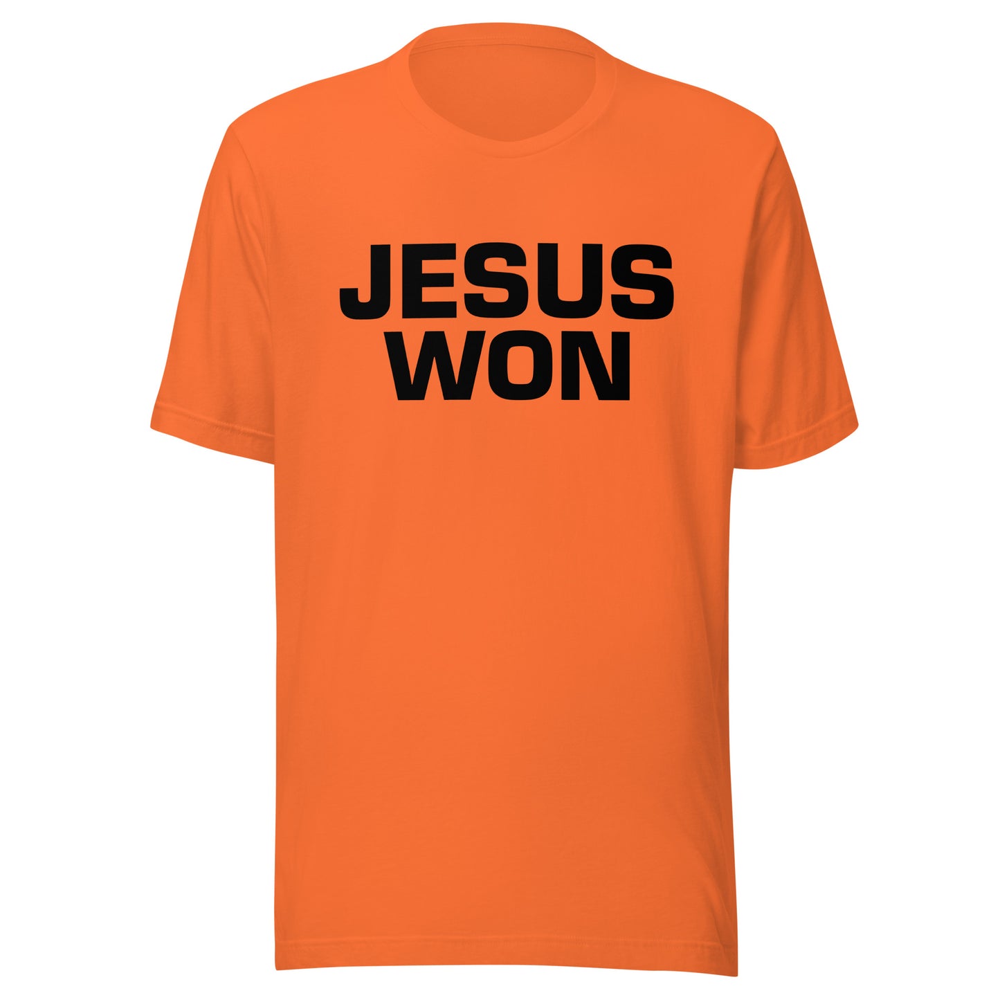 Jesus Won Unisex t-shirt
