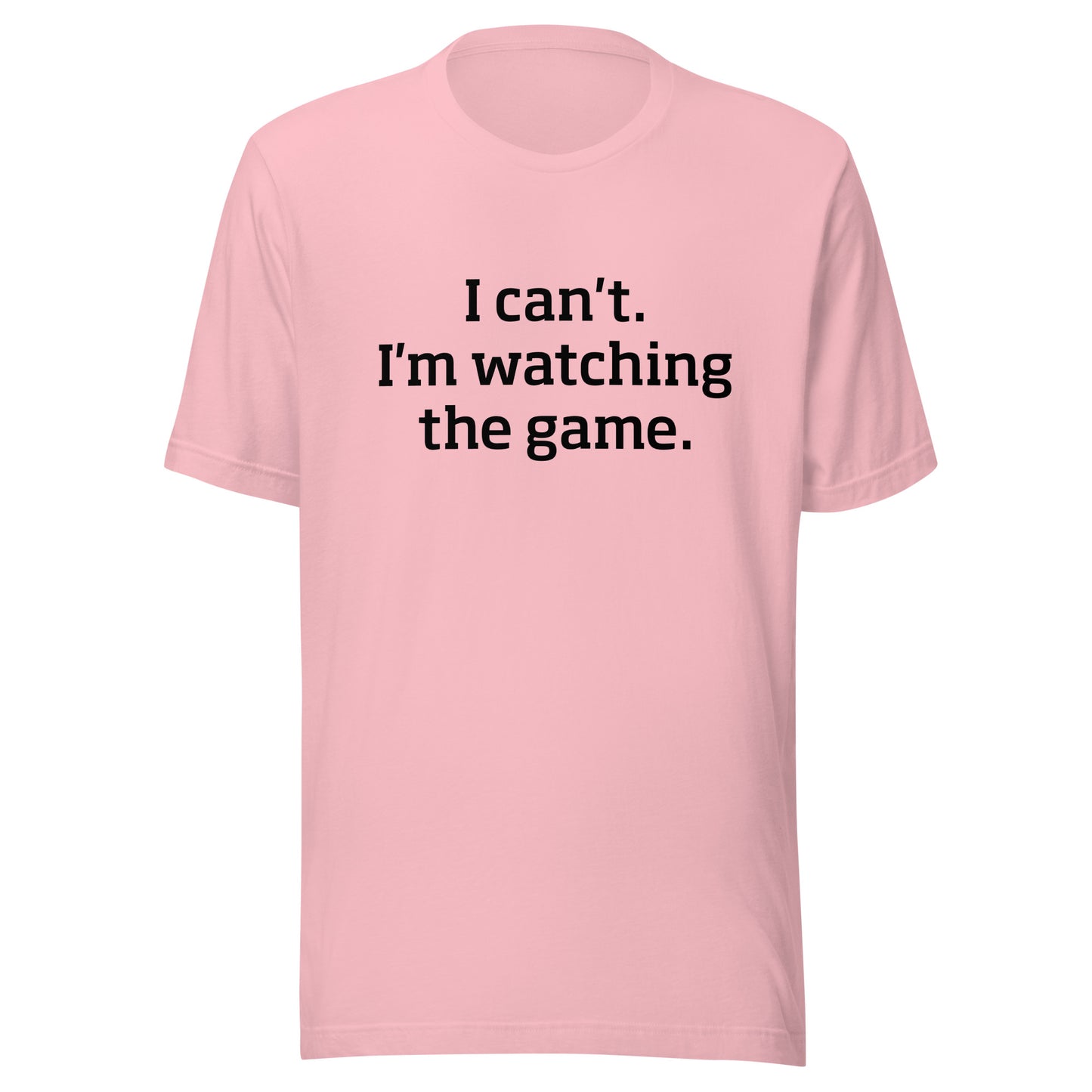 Watching the Game Unisex t-shirt