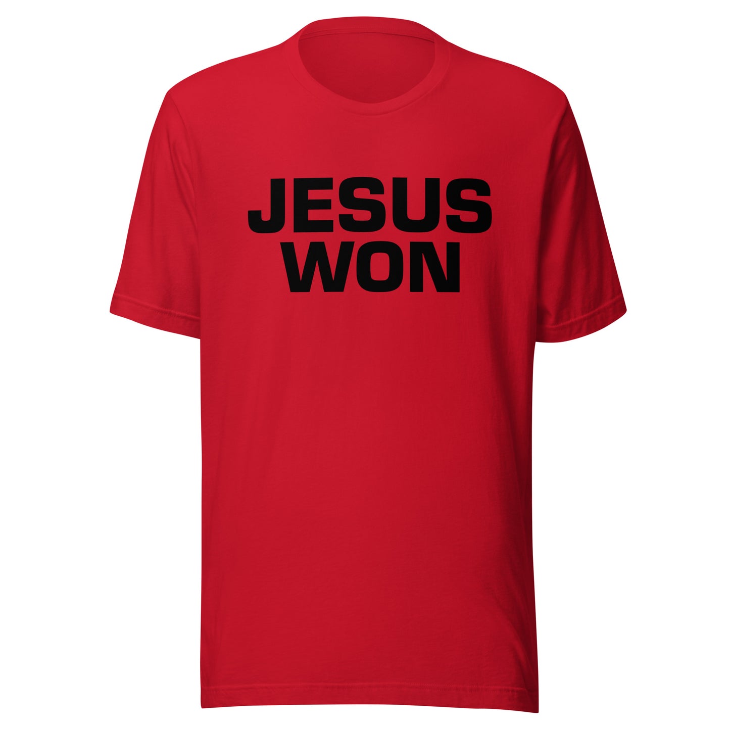 Jesus Won Unisex t-shirt