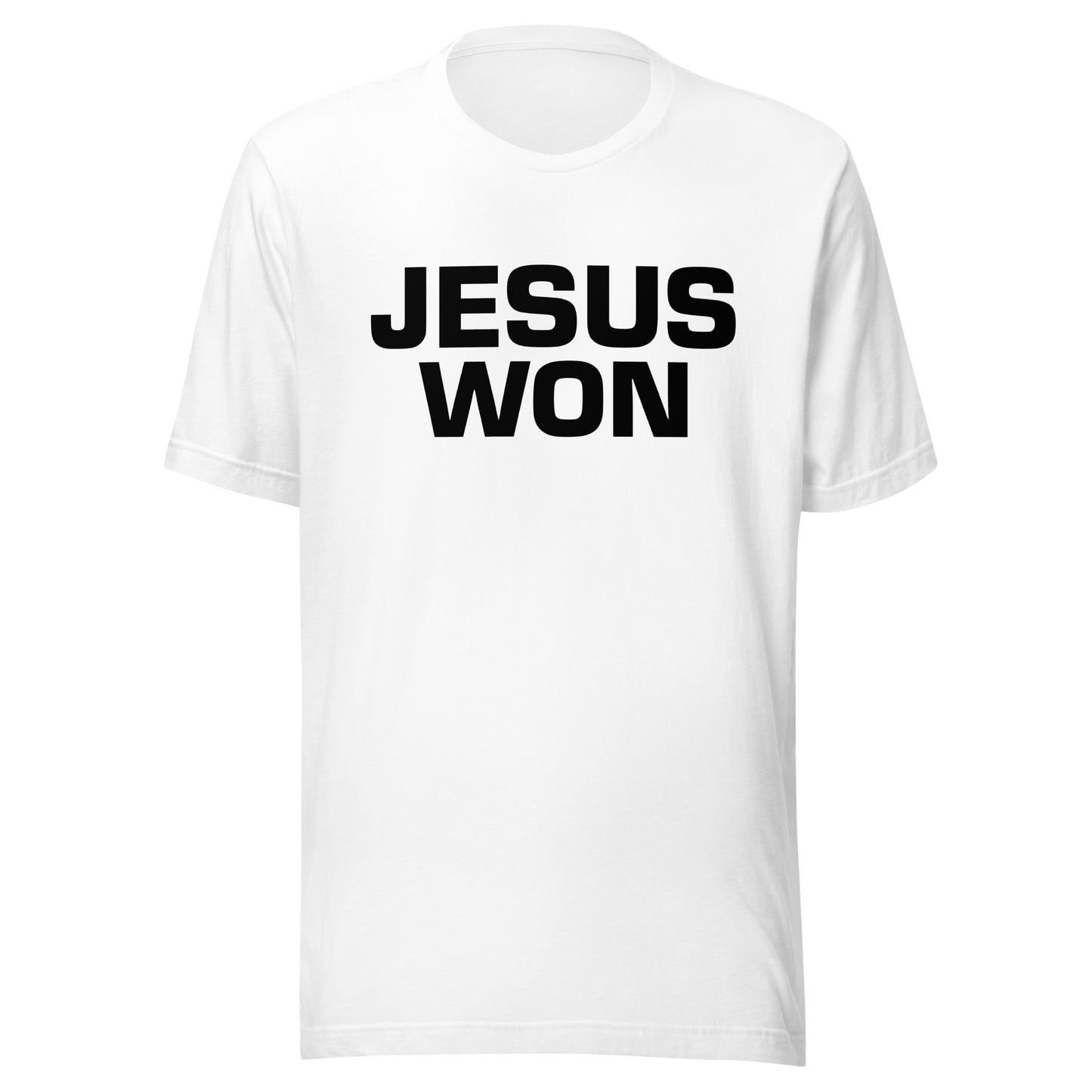 Jesus Won Unisex t-shirt