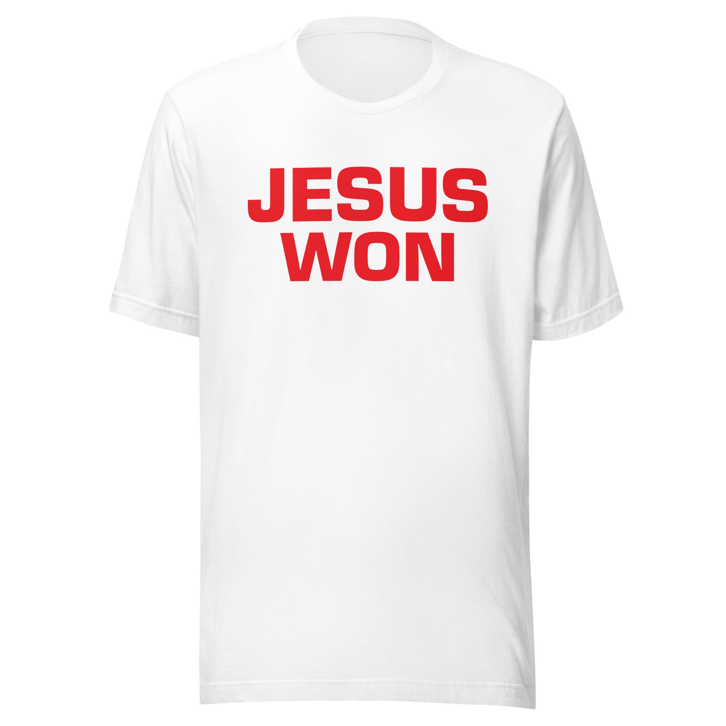 Jesus Won Unisex t-shirt