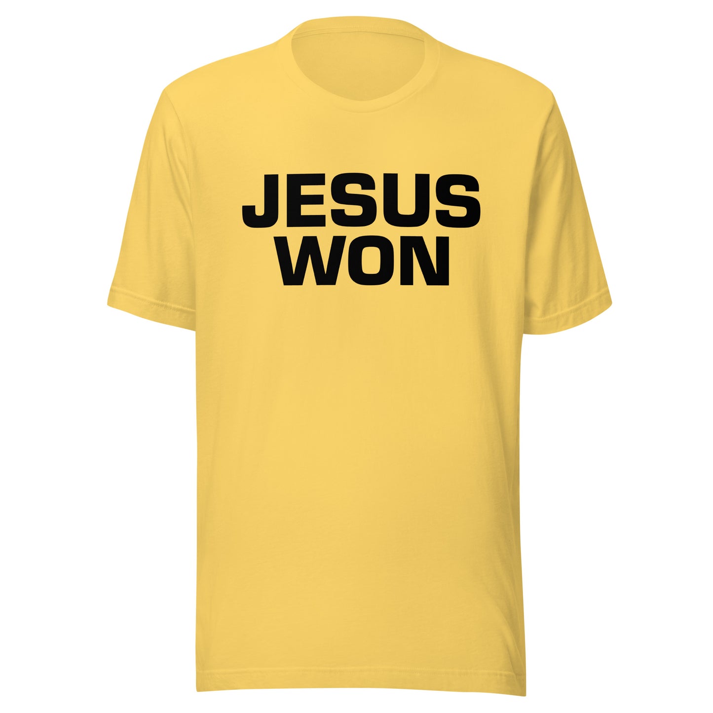Jesus Won Unisex t-shirt